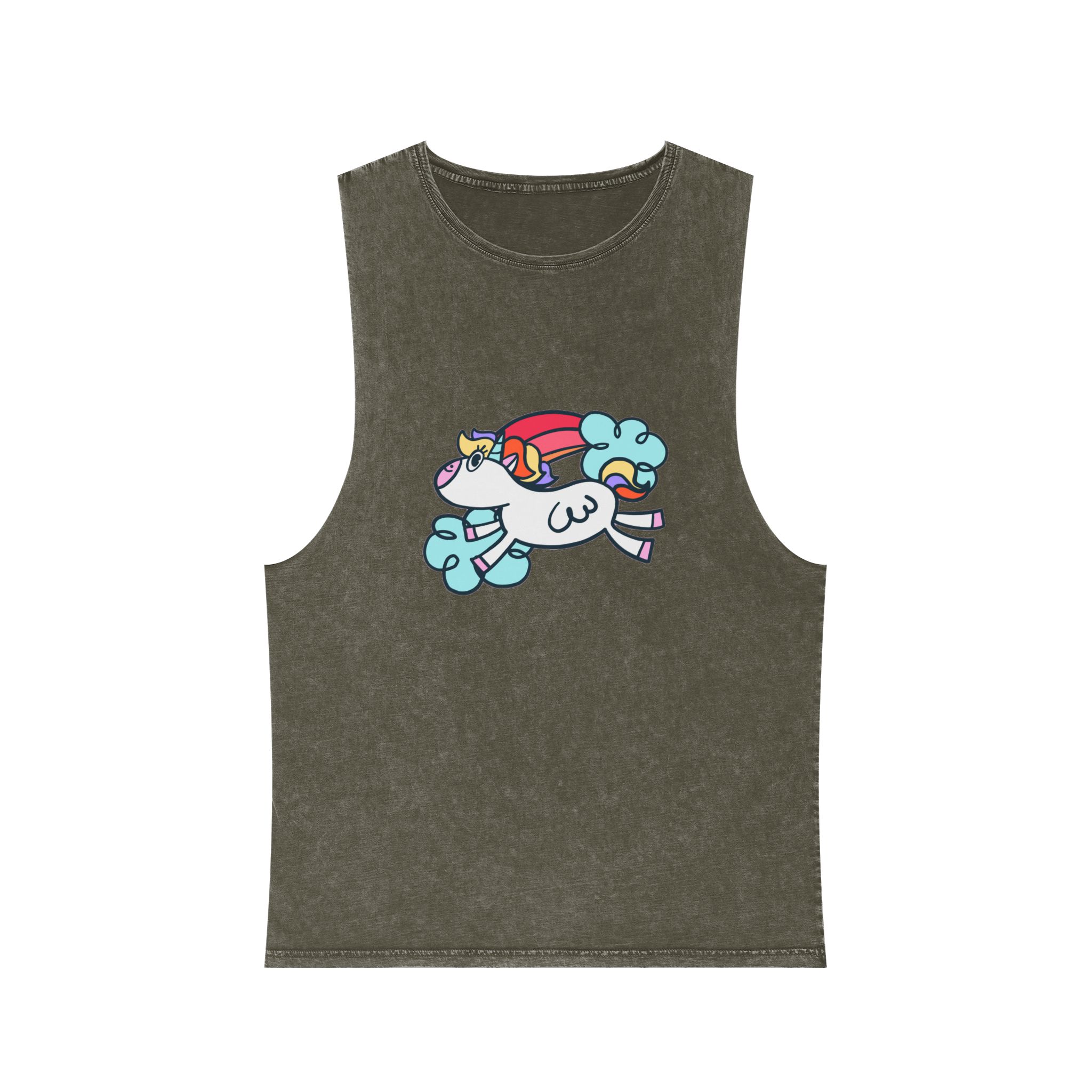 Unicorn V326 Unisex Stonewash Tank Top - Image 5