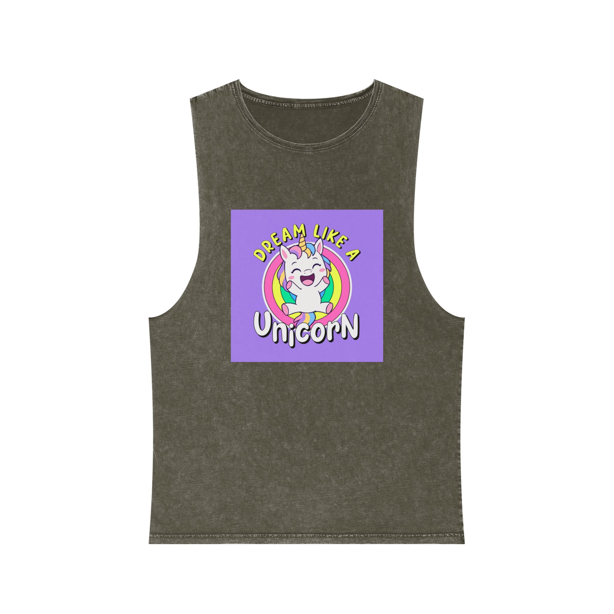 Original Design BDF5C4 Unisex Stonewash Tank Top - Image 5