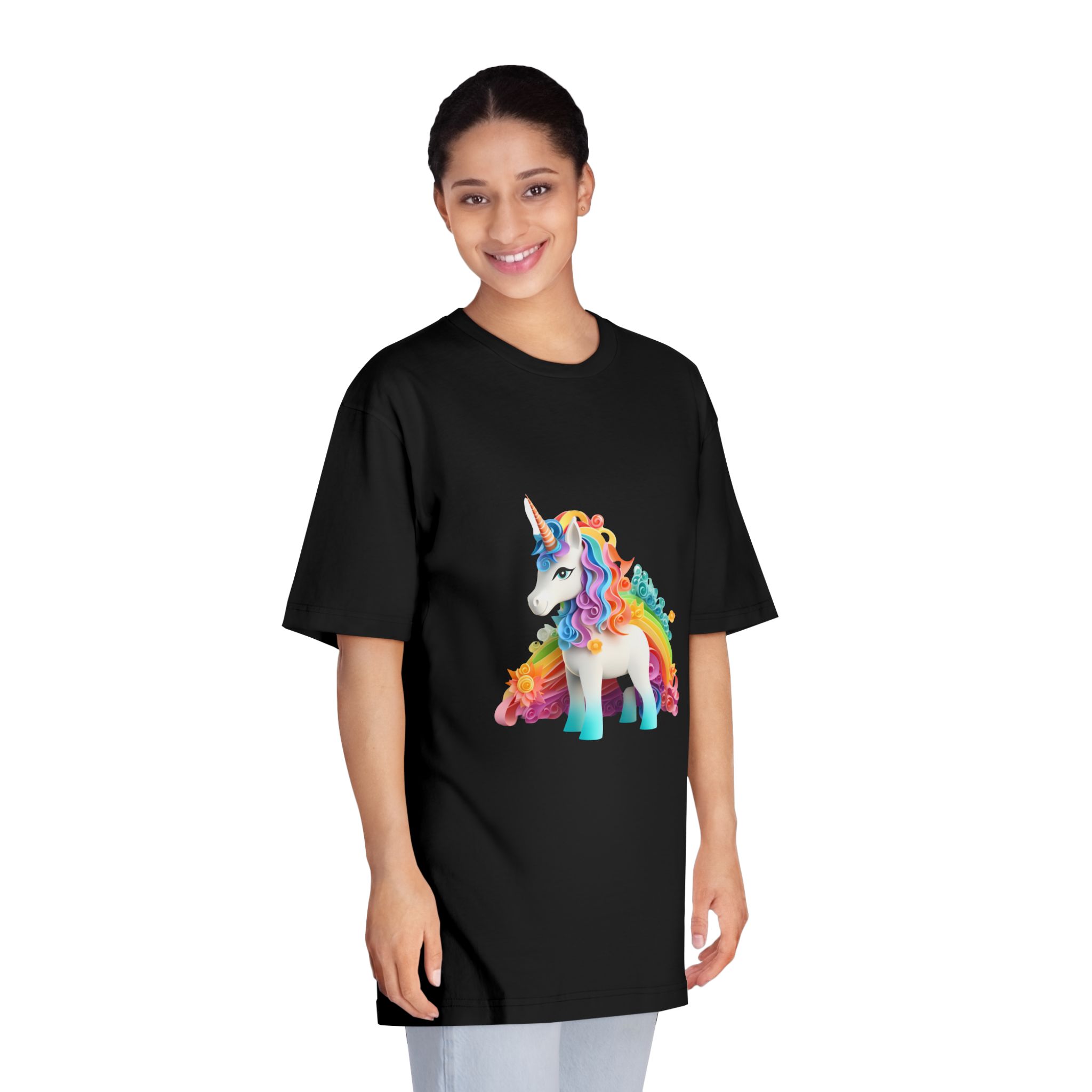 Unicorns 281 Unisex Classic Crewneck T Shirt - Image 7