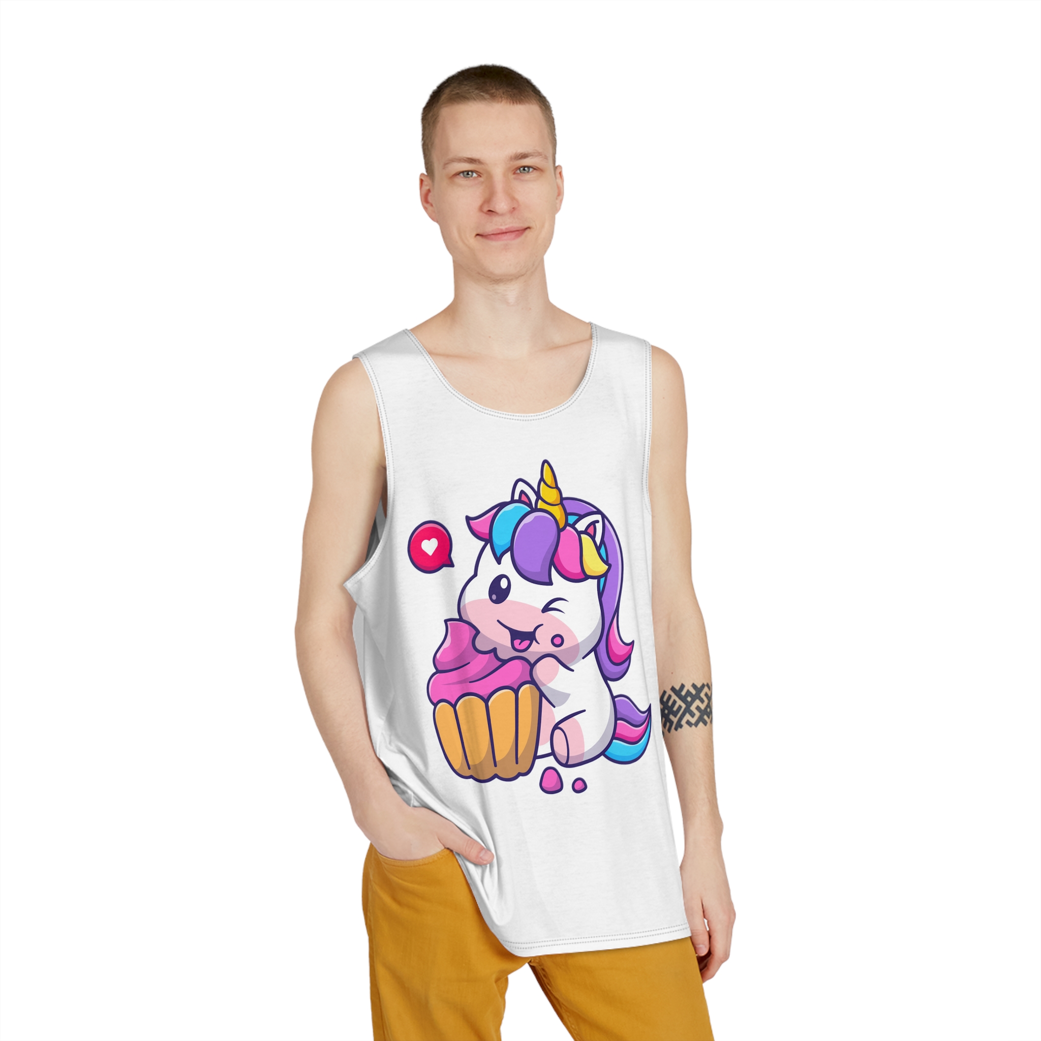 Unicorn V882 Mens Tank Aop - Image 3