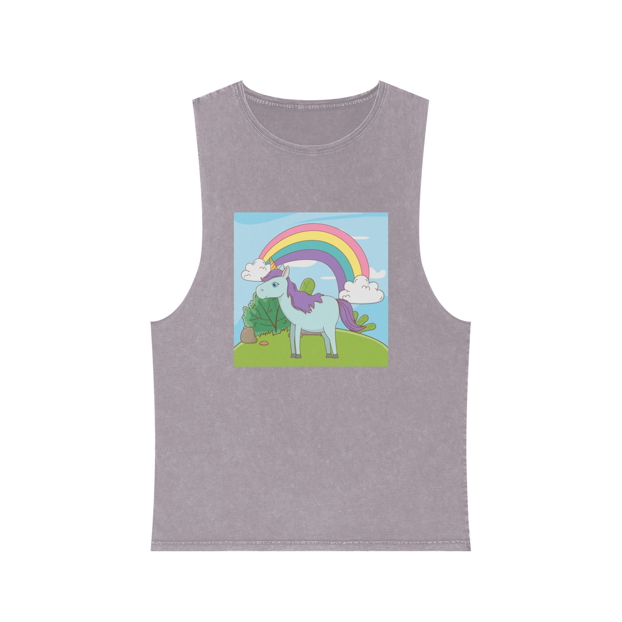 Unicorn V334 Unisex Stonewash Tank Top - Image 17