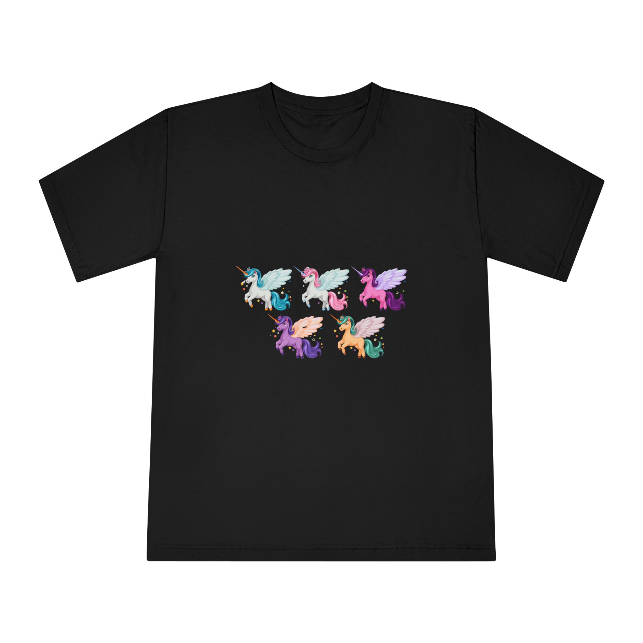 Unicorns 426 Unisex Classic Crewneck T Shirt - Image 5