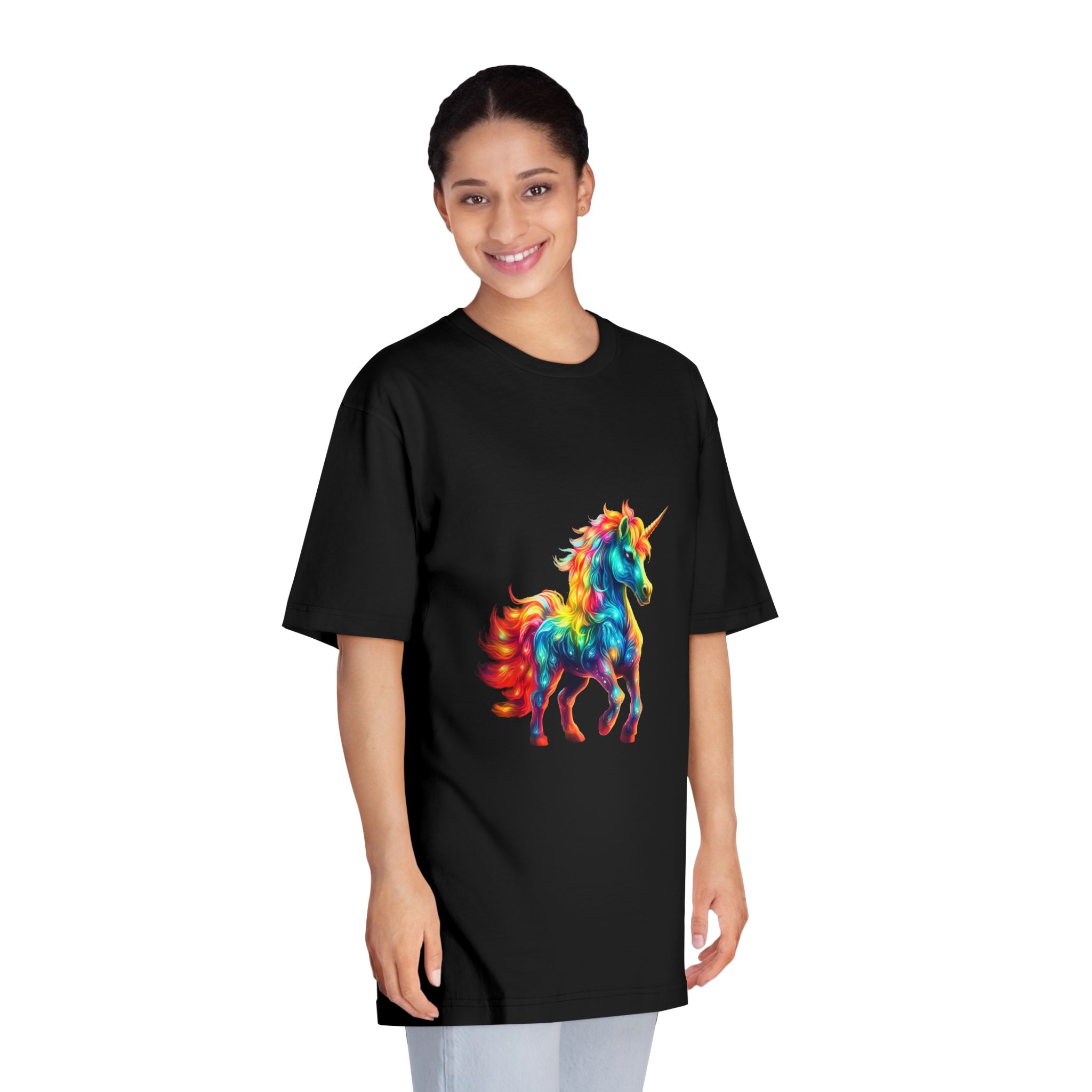 Unicorns 218 Unisex Classic Crewneck T Shirt - Image 7