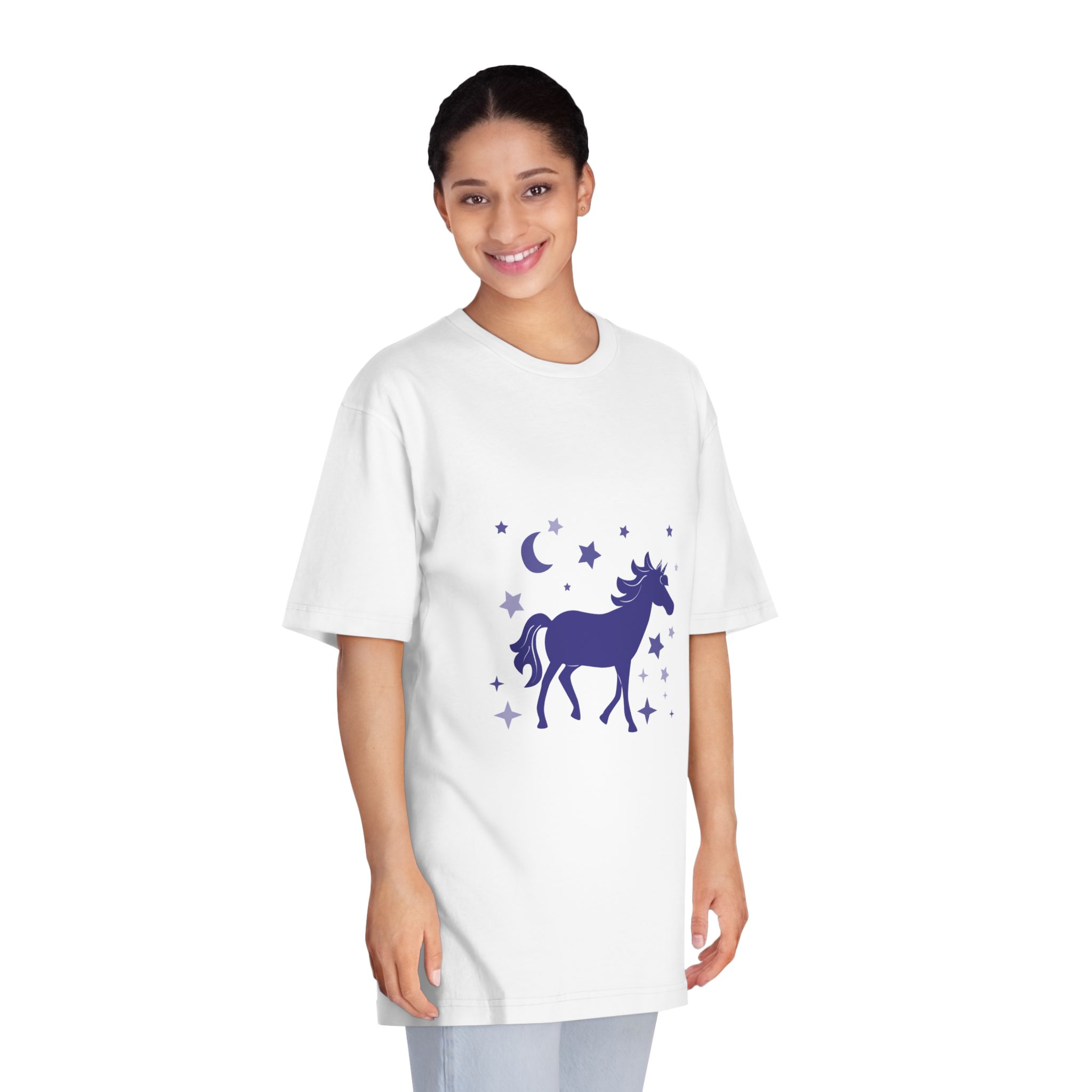 Unicorn V826 Unisex Classic Crewneck T Shirt - Image 3