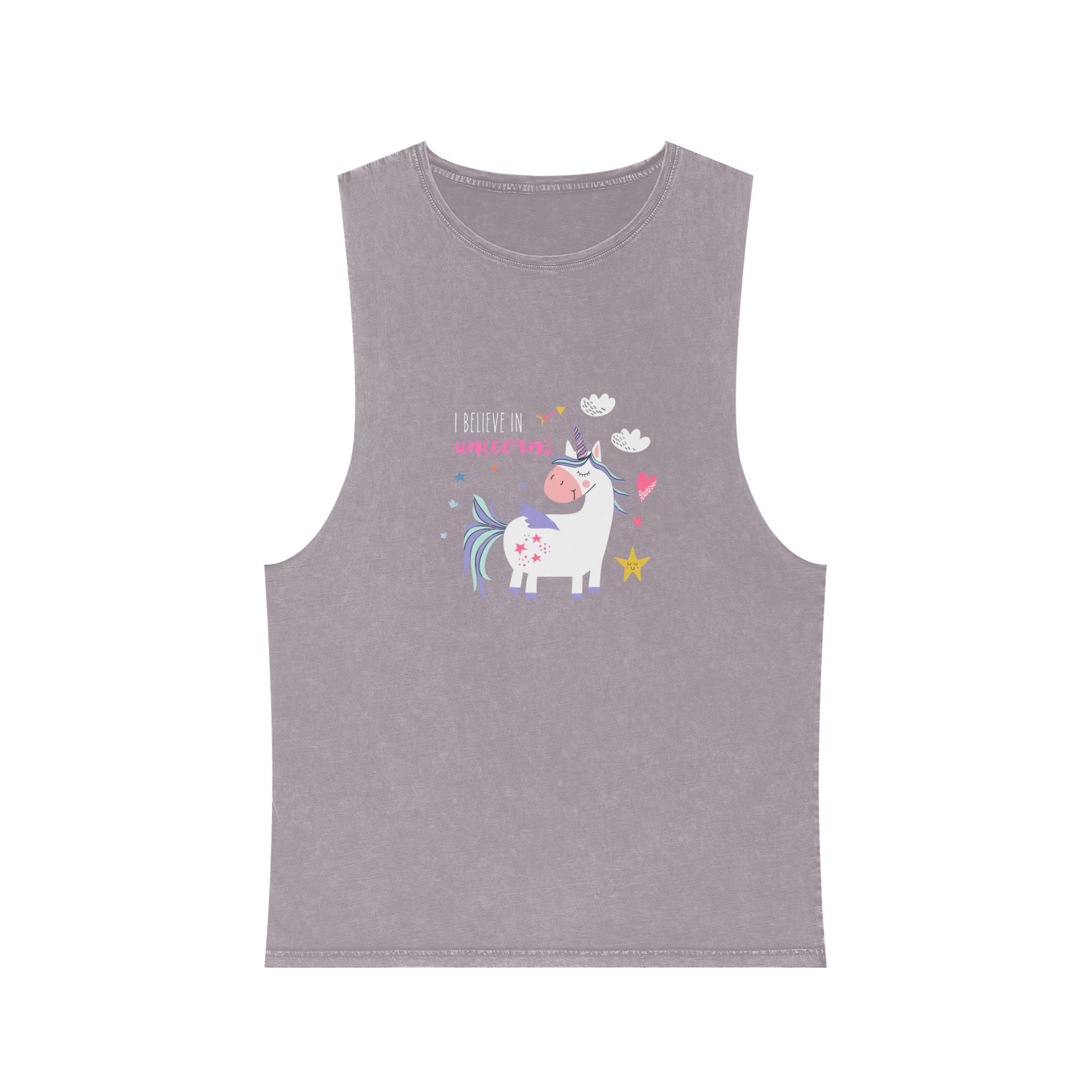 I Belive In Unicorns 1 162429 Unisex Stonewash Tank Top - Image 17