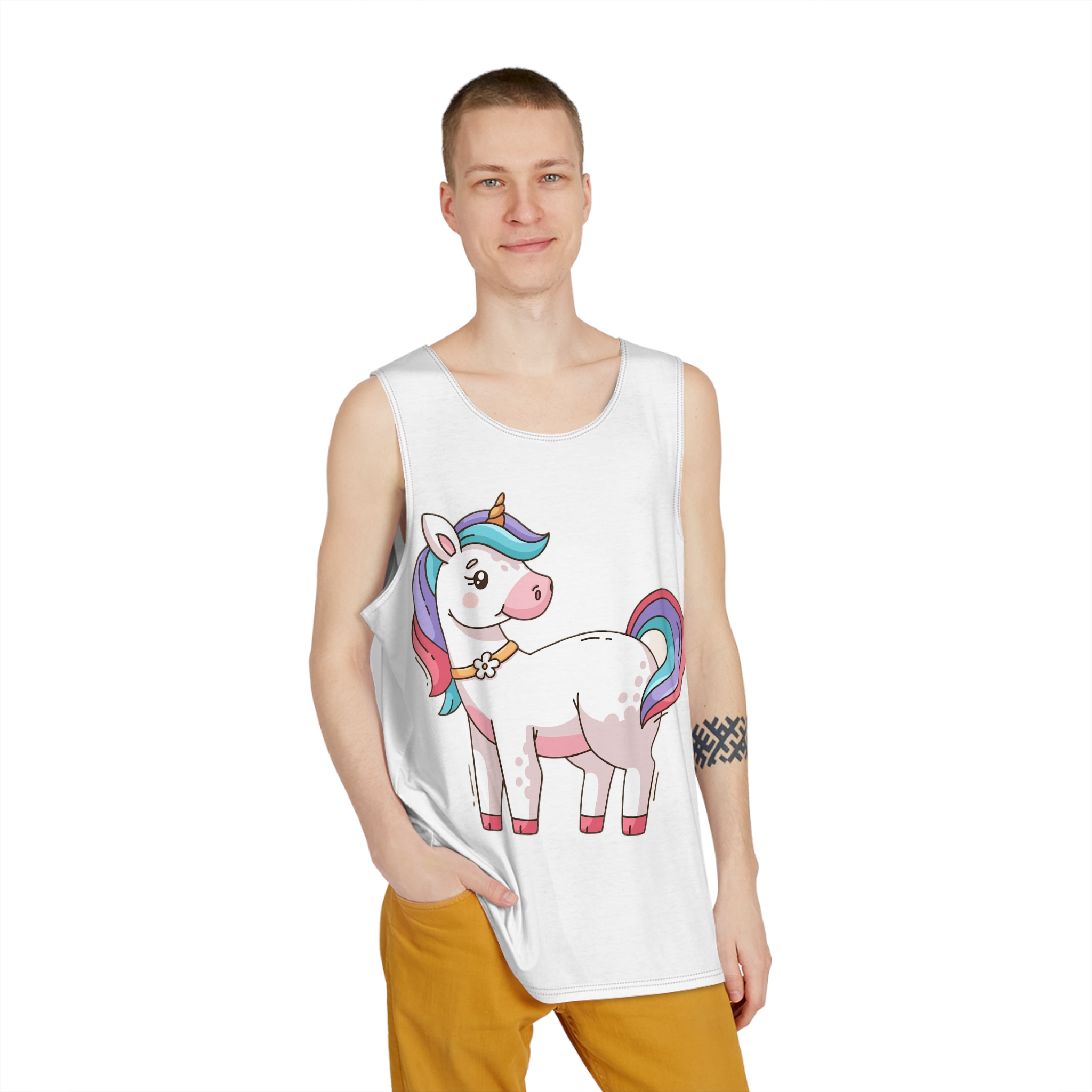 Unicorn V458 Mens Tank Aop - Image 3