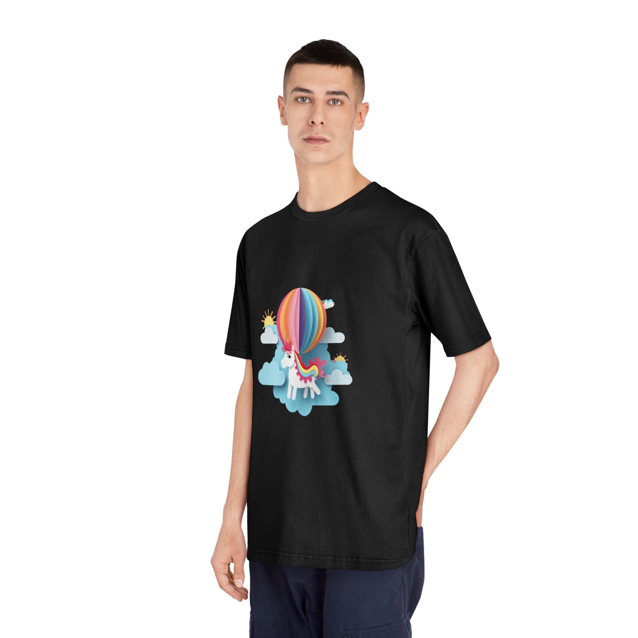 Unicorns 422 Unisex Classic Crewneck T Shirt - Image 8