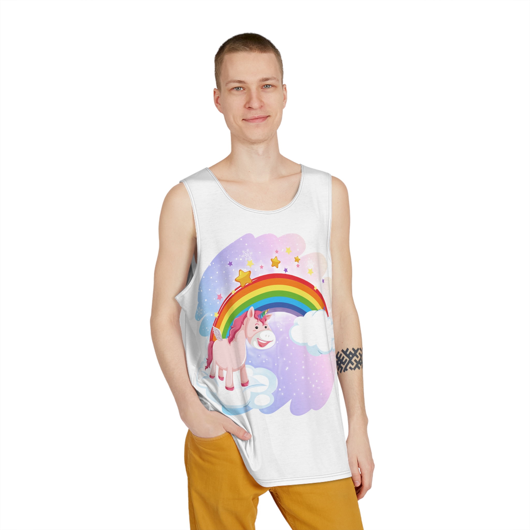 Unicorn V683 Mens Tank Aop - Image 3