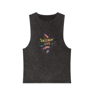 Unicorn V370 Unisex Stonewash Tank Top
