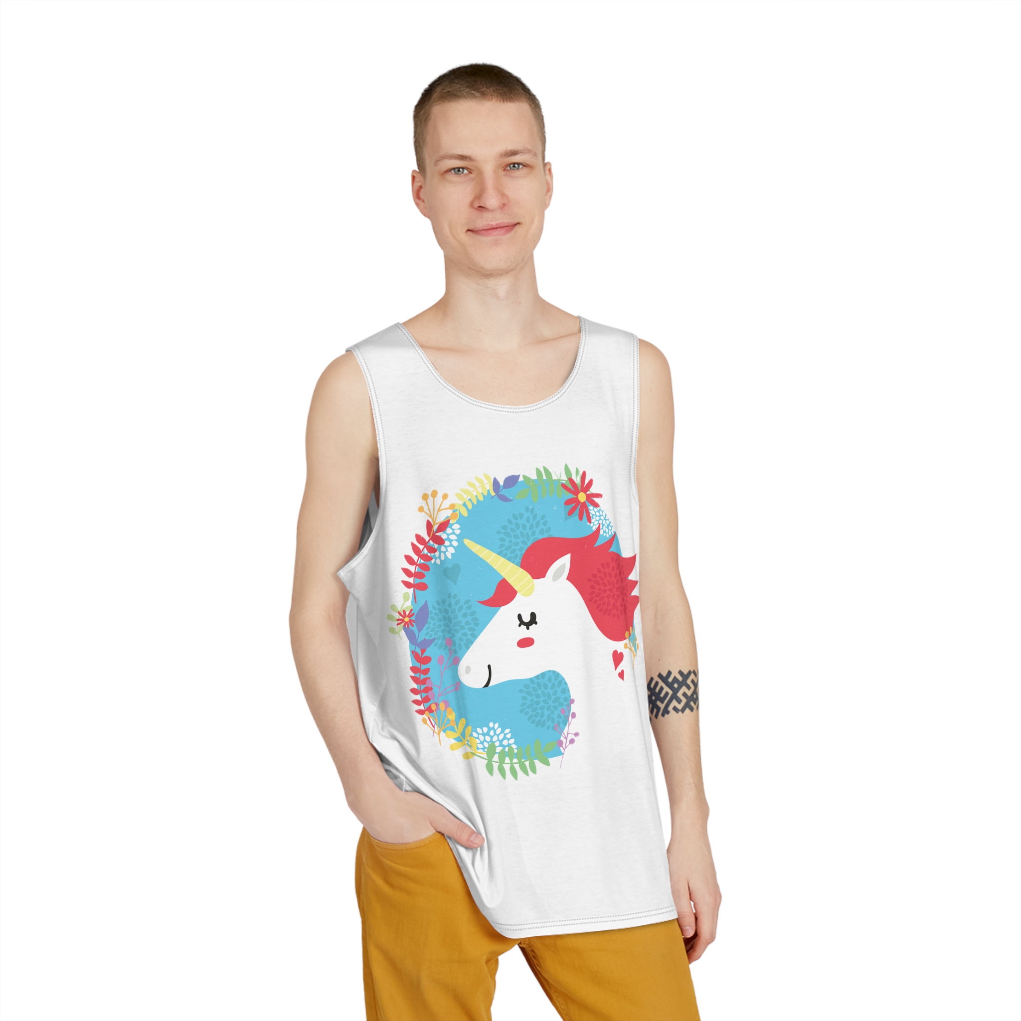 Unicorn V62 Mens Tank Aop - Image 3