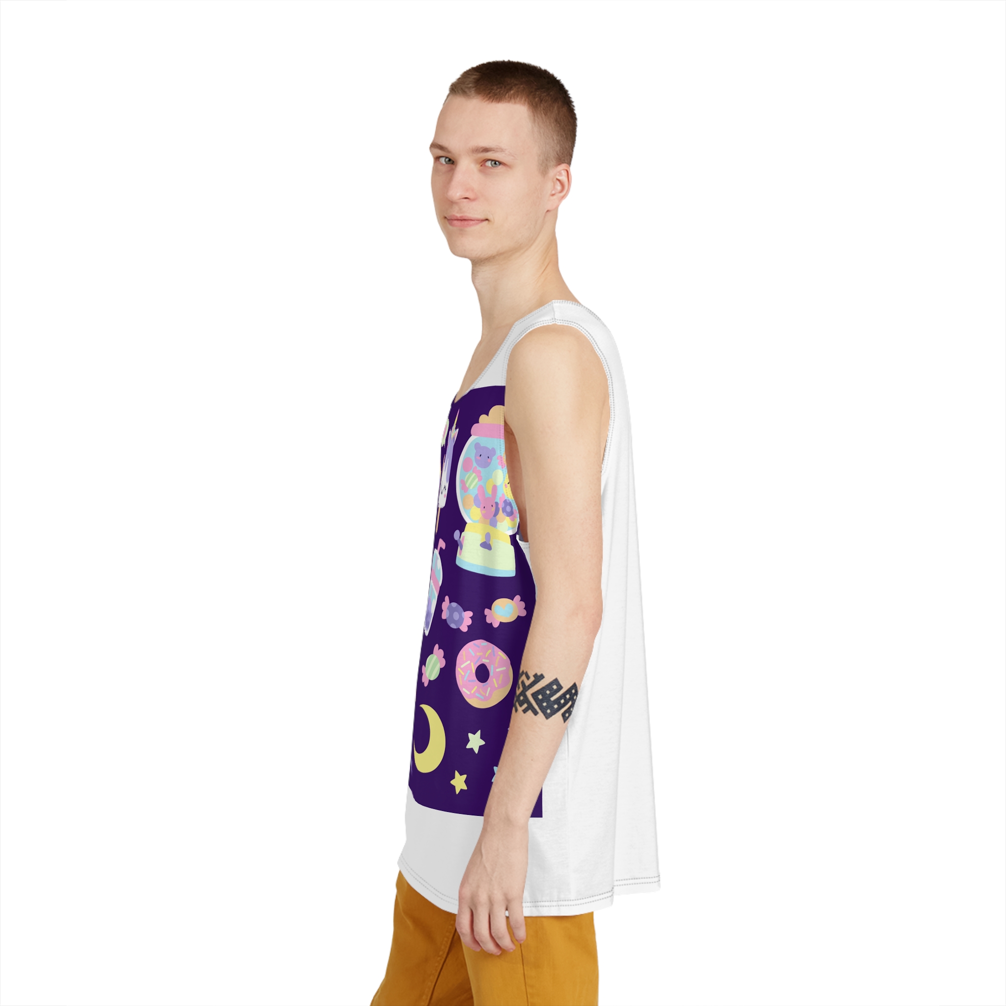 Unicorn V745 Mens Tank Aop