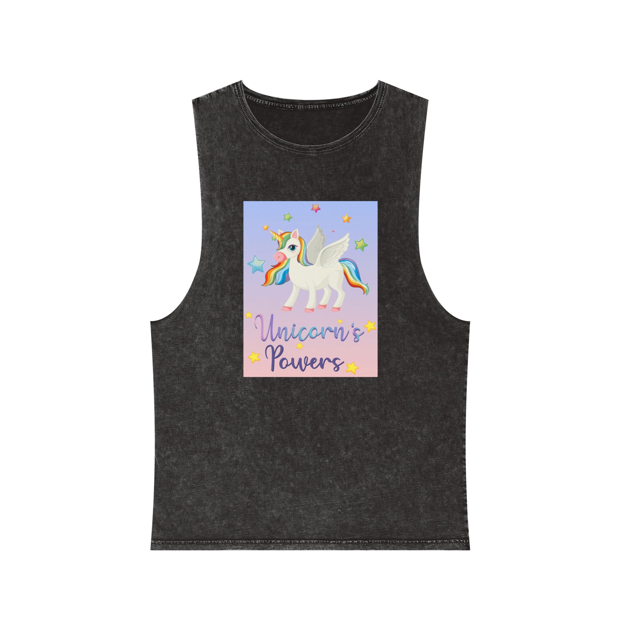 Unicorn V444 Unisex Stonewash Tank Top