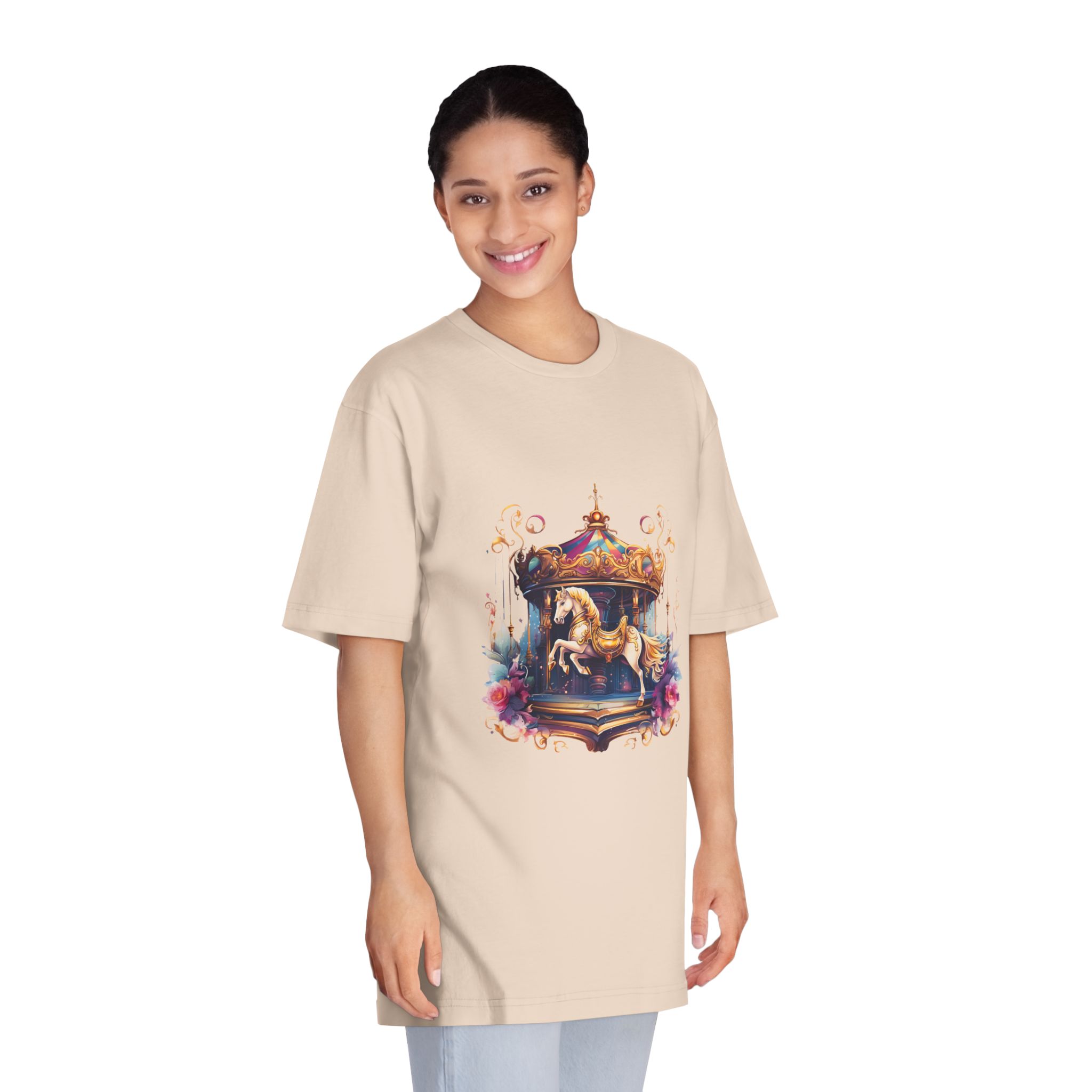 Unicorns 257 Unisex Classic Crewneck T Shirt - Image 11