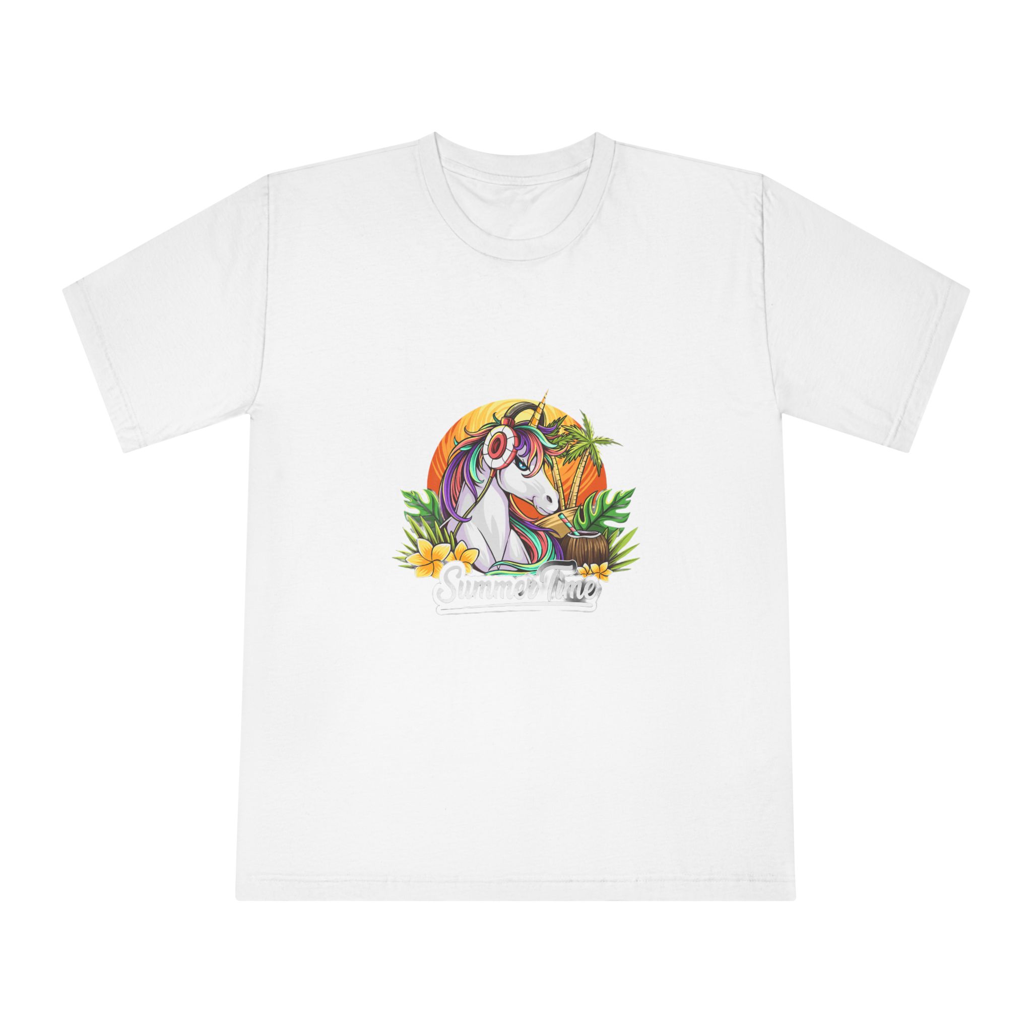 Unicorn V778 Unisex Classic Crewneck T Shirt