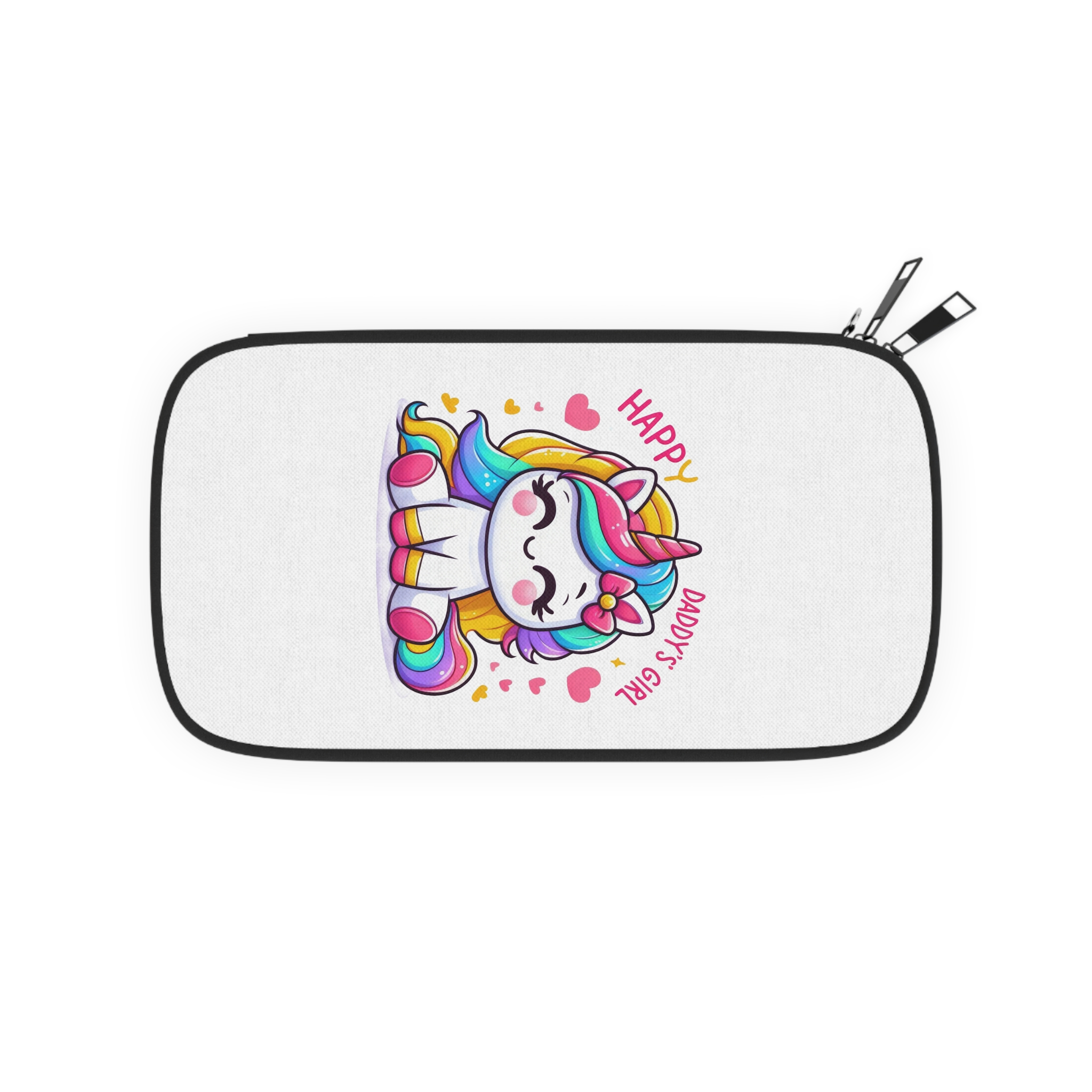 Happy Daddys Girl Unicorn Passport Wallet