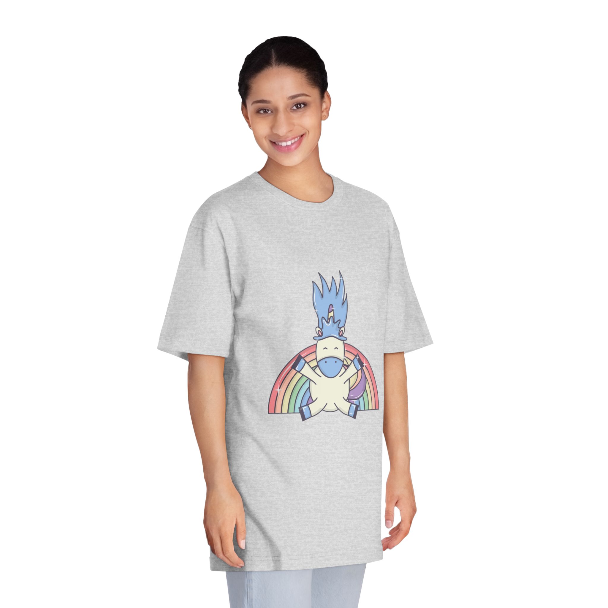 Unicorns 103 Unisex Classic Crewneck T Shirt - Image 15