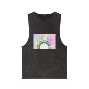 Unicorn V461 Unisex Stonewash Tank Top