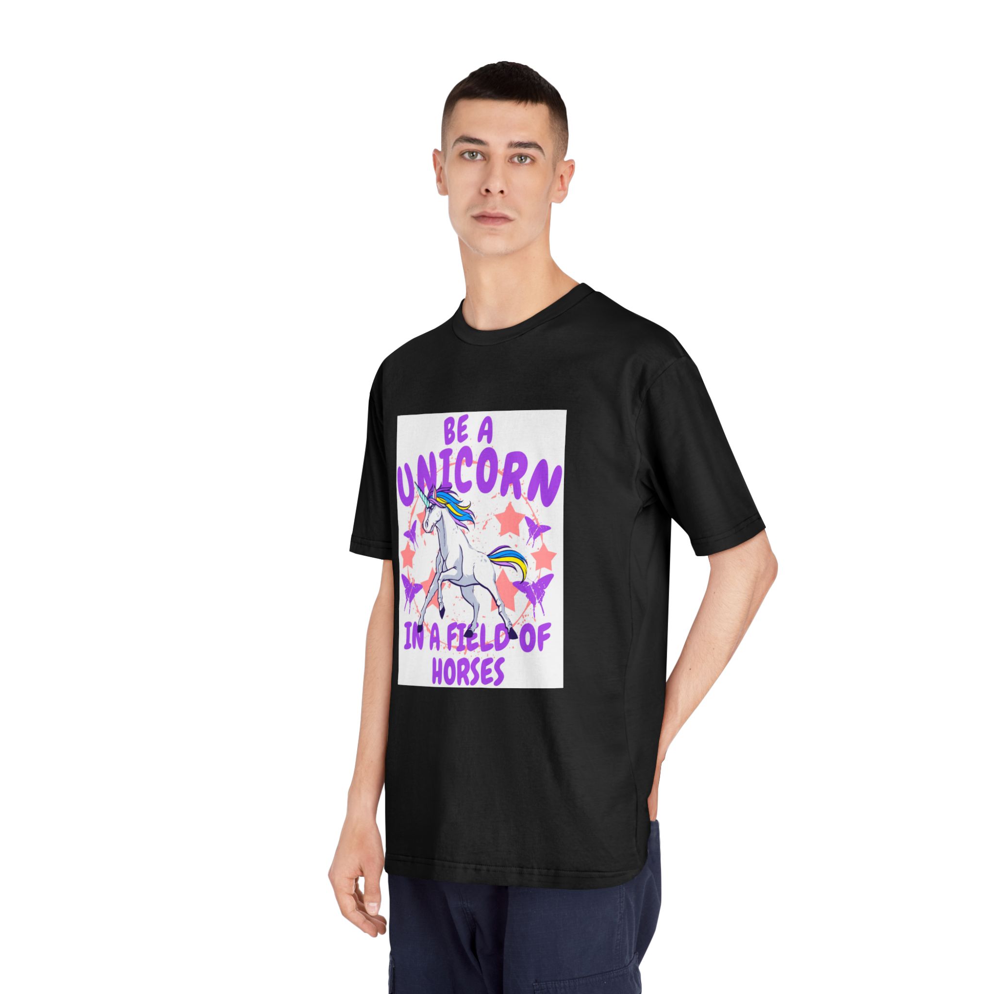 Be Unicorn Unisex Classic Crewneck T Shirt - Image 8