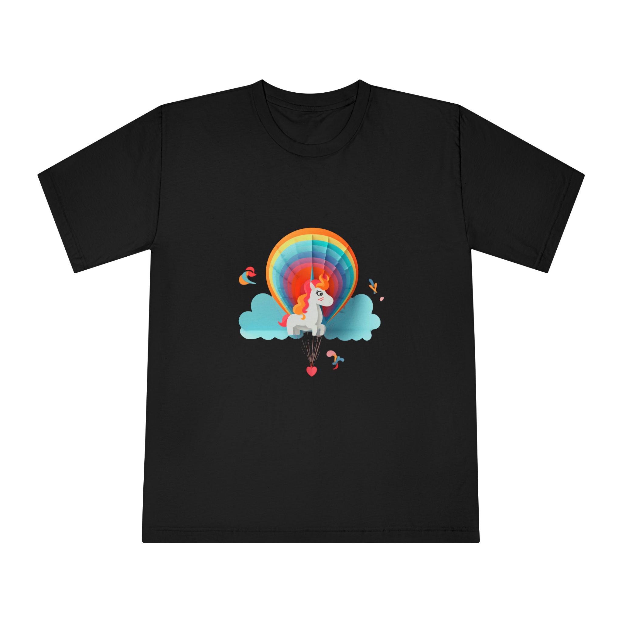 Unicorns 347 Unisex Classic Crewneck T Shirt - Image 5