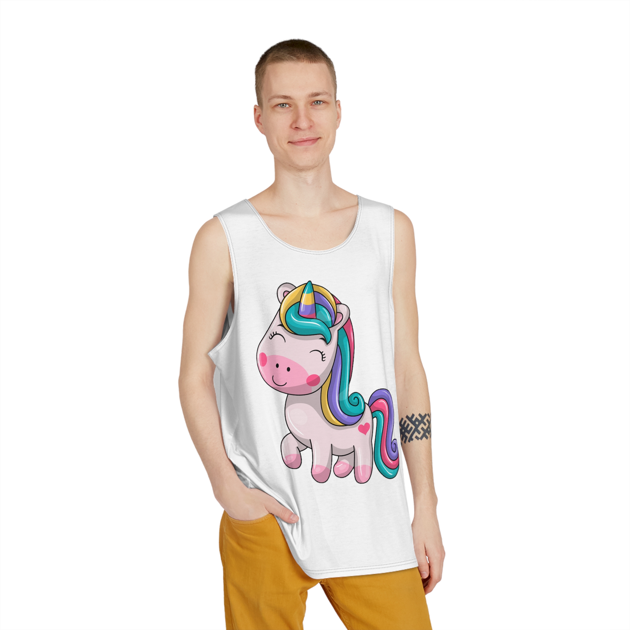 Unicorn V554 Mens Tank Aop - Image 3