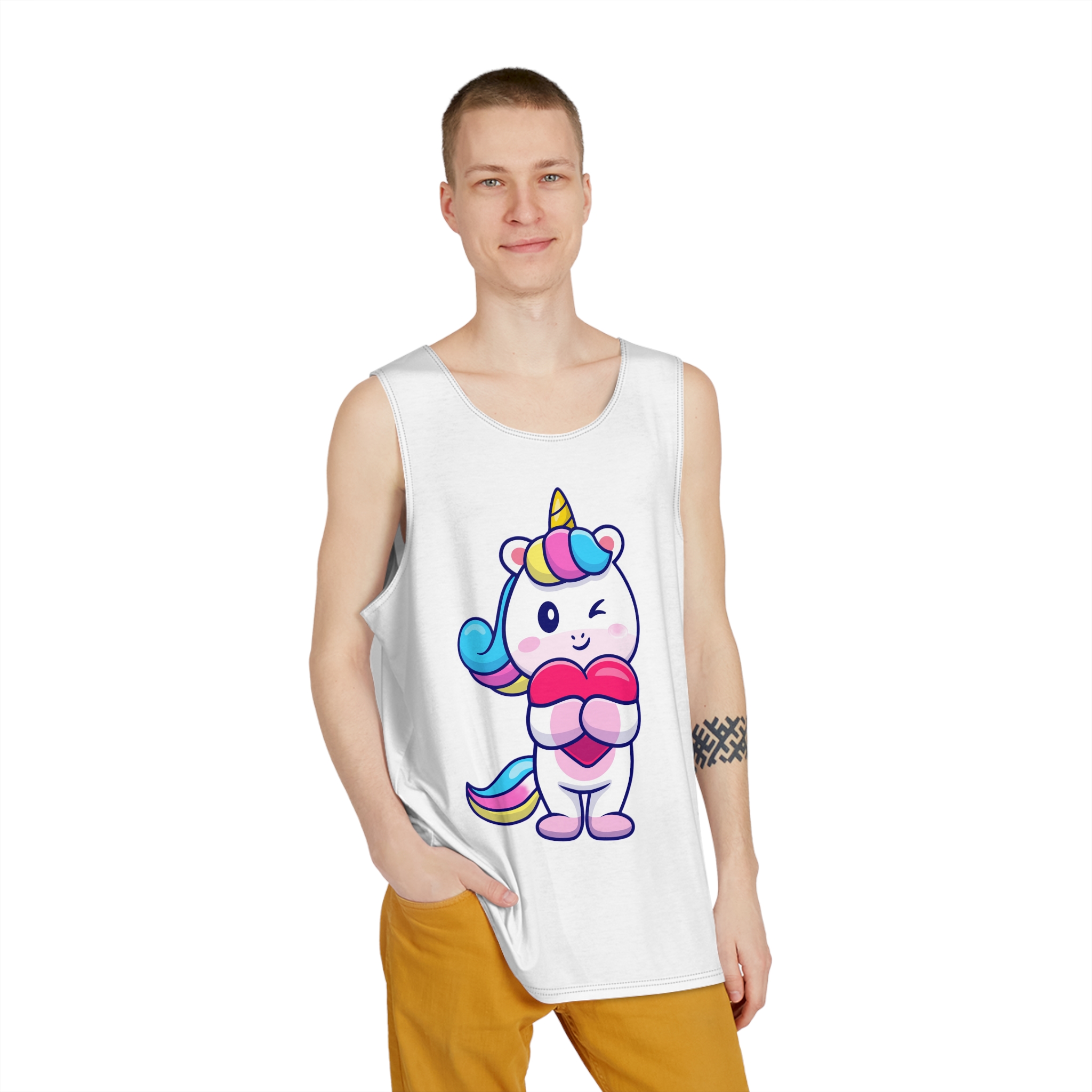Unicorn V606 Mens Tank Aop - Image 3